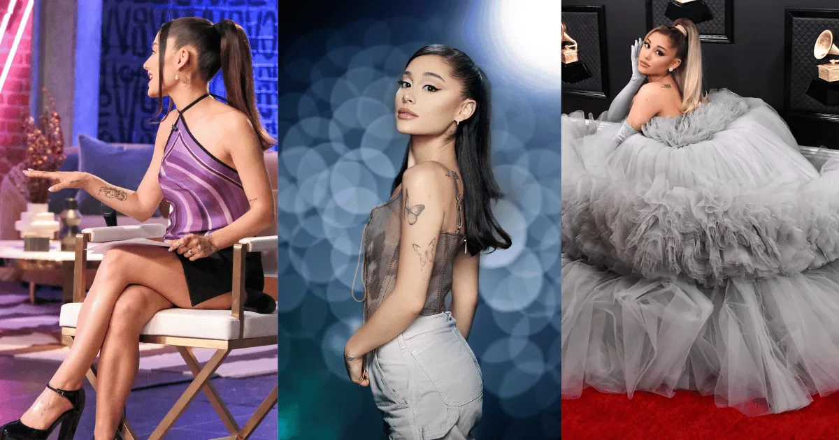 Ariana Grande’s Tattoos Tell a Story of Growth, Love, and Artistry